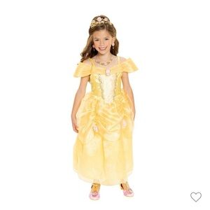 Disney Princess Belle Costume Dress Up size 5-6